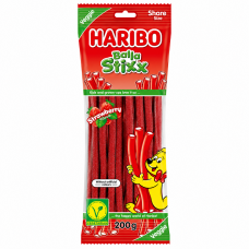 Цукерки жувальні Haribo Balla Stixx Полуниця 200 г