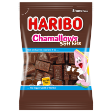 Маршмелоу Haribo Chamallows Soft Kiss в шоколаді 200 г