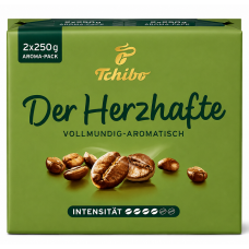 Кофе молотый Tchibo Der Herzhafte 2x250 г
