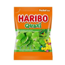 Цукерки жувальні Haribo Quaxi Жабки 100 г/30