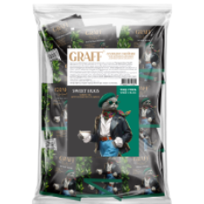 Чай зелений Graff Солодкі обійми с ароматом османтусу 50 пак 75 г