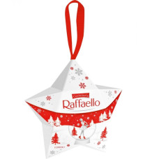 Цукерки новорічні Raffaello Прикраса на ялинку Зірочка 40 г