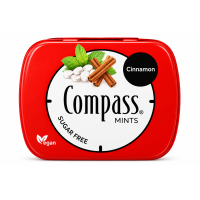 Льодяники Compas Cinamon без цукру 14 г