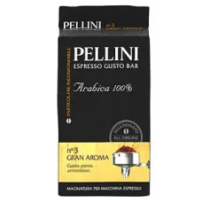 Кава мелена Pellini Gustobar Gran Aroma №3 250 г/20
