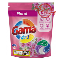 Капсули для прання Gama 4 в1 Universal Квіти 30 шт/8