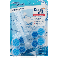 Блок для унітазу підвісний Denkmit Ocean Splash 2 шт 90 г