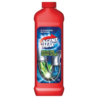Засіб для чищення труб рідкий Agent Max 1 л/15