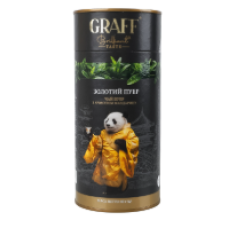 Чай чорний Graff Gold Puer з мандарином Тубус 80 г