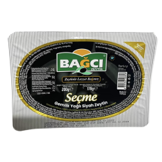 Маслини Bagci чорні в'ялені з кісточкою 200 г