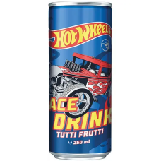 Напій газований безалкогольний The Drinks Hot Wheels зі смаком тутти фрутті 250 мл/24