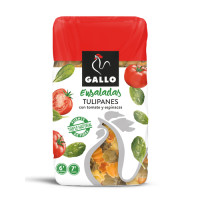 Макарони Gallo Ensaladas Tulipanes Тюльпани з томатами і шпинатом 450 г/12