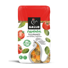 Макарони Gallo Ensaladas Tulipanes Тюльпани з томатами і шпинатом 450 г/12
