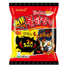 Снек Extreme Buldak Zzaldduk зі смаком гострого курча 80 г