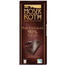 Шоколад Moser Roth чорний 90 % 125 г/40