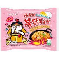 Лапша Samyang Buldak со вкусом курицы в соусе карбонара 140 г/40