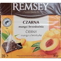Чай фруктовий Remsey манго-персик 20 пак