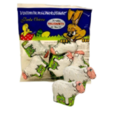 Шоколадні фігурки Hauswirth Великодні баранчики 60 г/30