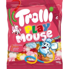 Цукерки жувальні Trolli Playmouse 150 г/20