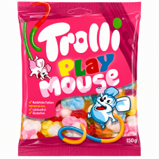 Цукерки жувальні Trolli Playmouse 150 г