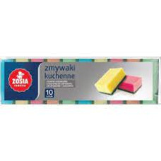 Губки для миття посуду Zosia 10 шт