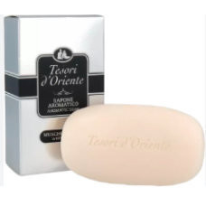 Парфумоване тверде крем-мило Tesori d’Oriente Білий мускус 125 г/24