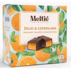 Цукерки Meltie шоколадні Галаретка апельсин 360 г