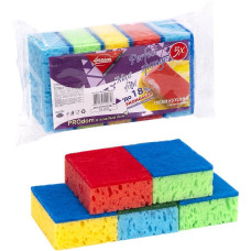 Губки для мытья посуды PRODdom цветные 5 шт.