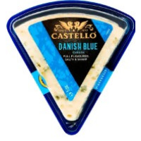 Сир м'який Castello з блакисною пліснявою ДанаБлу 50% г/10