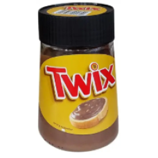 Паста шоколадна Twix зі шматочками печива 350 г/6