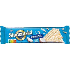 Вафлі Studentska Кокос в білому шоколаді 31 г/30