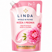 Мыло жидкое Linda Роза и пион дой-пак 1 л