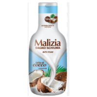 Гель для душа-піна для ванн Malizia Кокосове молокоі 1 л