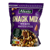 Суміш горіхів з оливками Alesto Snack Mix Roasted &Spiced 200 г