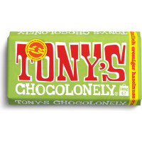 Шоколад Tony's молочний горіховий кранч 180 г/15