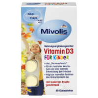 Биологически активная добавка Mivolis D3 детский 60 шт