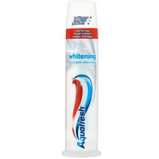 Зубна паста Aquafresh помпа відбілююча 100 мл/12
