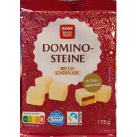 Цукерки Rewe Dominosteine марципанові у білому шоколаді 175 г