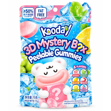 Цукерки жувальніі Koday 3D Peelable Gummy Mistery Box Сюрприз 75 г