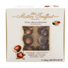 Цукерки Maitre Truffout Дари моря Meeresfruchte White 250 г/12