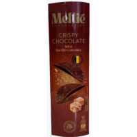Чіпси шоколадні Meltie Crispy Chocolate Milk Солена карамель 125 г/16