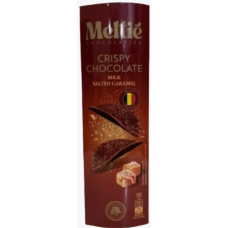Чіпси шоколадні Meltie Crispy Chocolate Milk Солена карамель 125 г/16