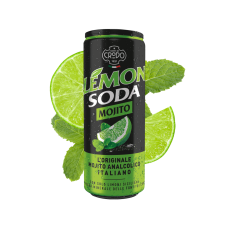 Напій газований Terme di Crodo Lemon Soda Mojito 330 мл