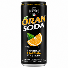 Напій газований Terme di Crodo Lemon Soda Oran 330 мл