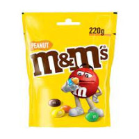 Драже M&M's арахисове у шоколадній глазурі  220 г/27
