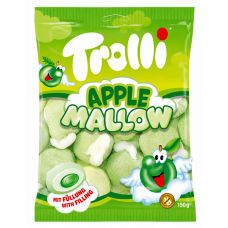 Маршмеллоу Trolli зі смаком яблука 150 г