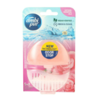 Блок для унітазу підвісний Ambi pur  Троянда 55 мл/6