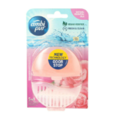 Блок для унітазу підвісний Ambi pur  Троянда 55 мл/6