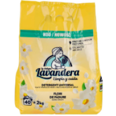 Порошок для стирки Lavandera Универсал Белые цветы 40 пр. 2 кг/4