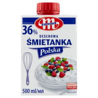 Вершки Mlekovita десертні 36% 500 г/6