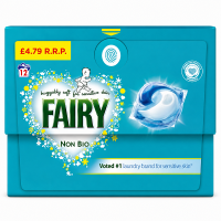Капсули для прання Fairy Non-Bio для дитячої білизни 12 шт